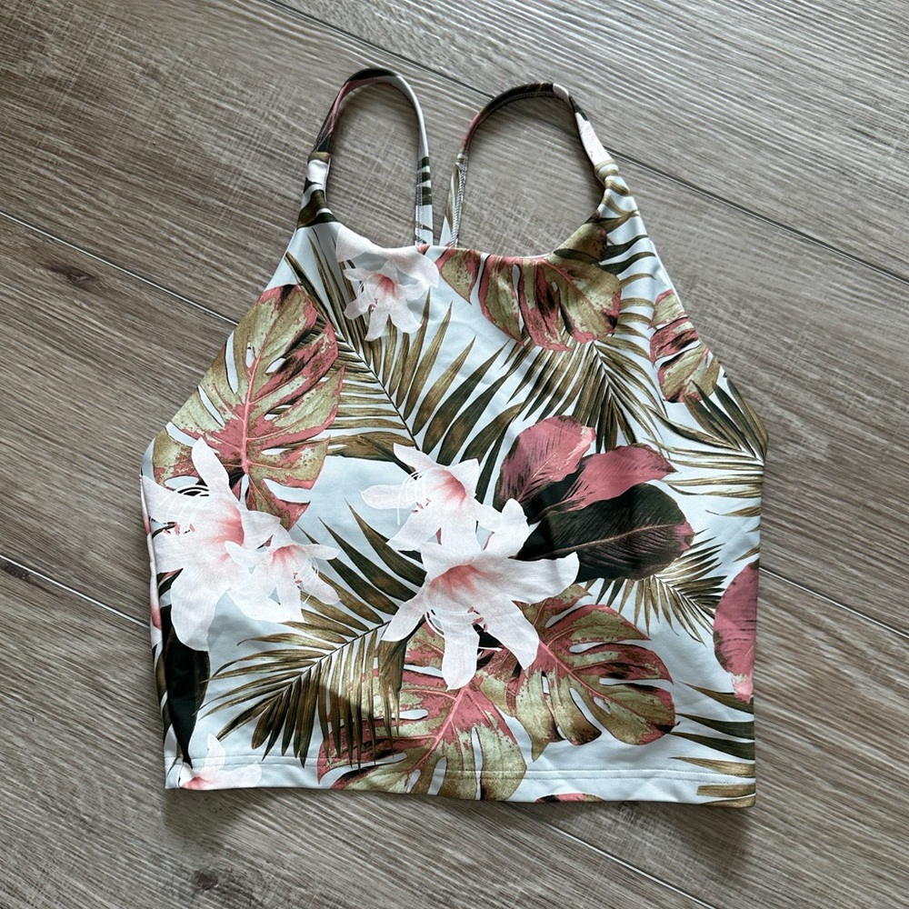 Old Navy Light Support PowerSoft Longline Sports Bra
